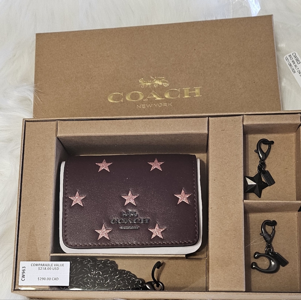 Coach New York W O C and Charm Bundle - Picture 5 of 5